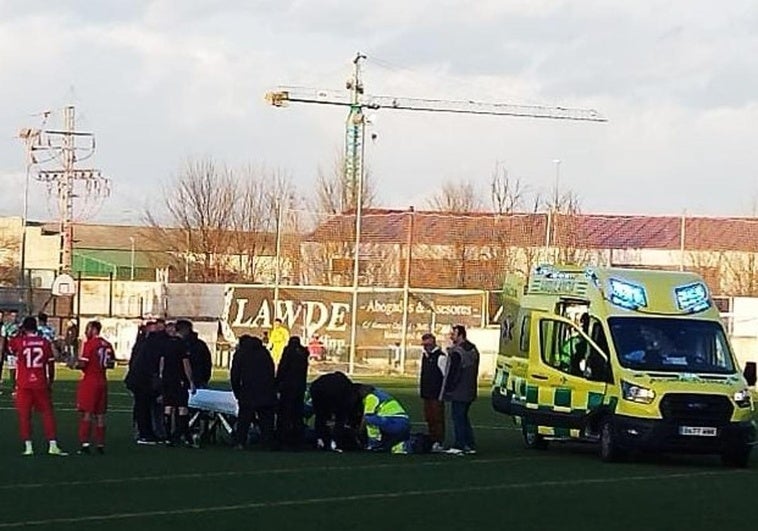 El fisioterapeuta del Diocesano salva a un jugador del Moralo que quedó inconsciente